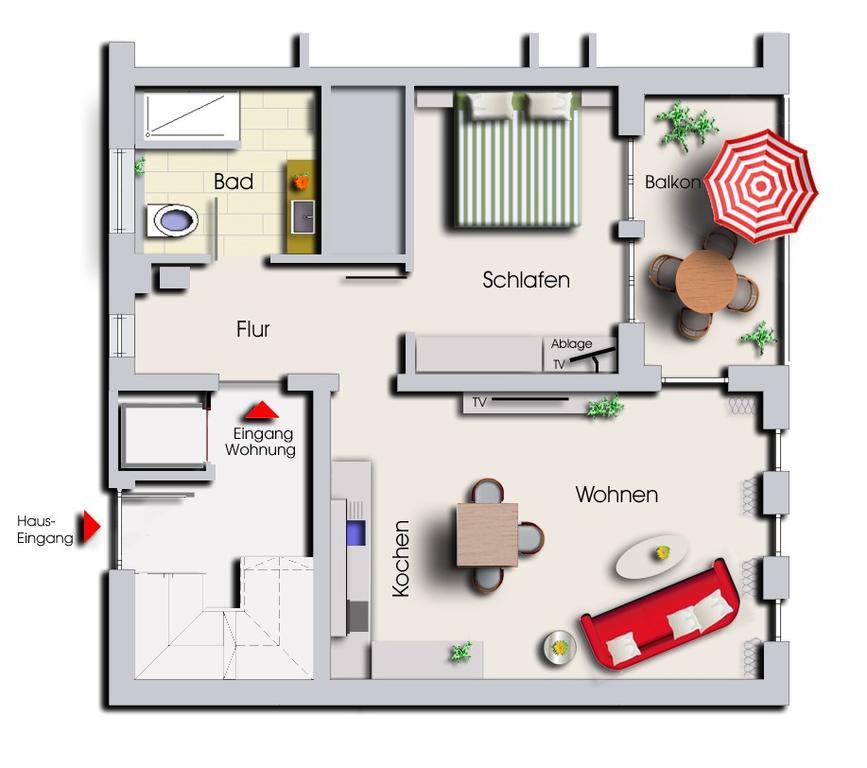 Ferienwohnung Kurpark Xanten Zewnętrze zdjęcie